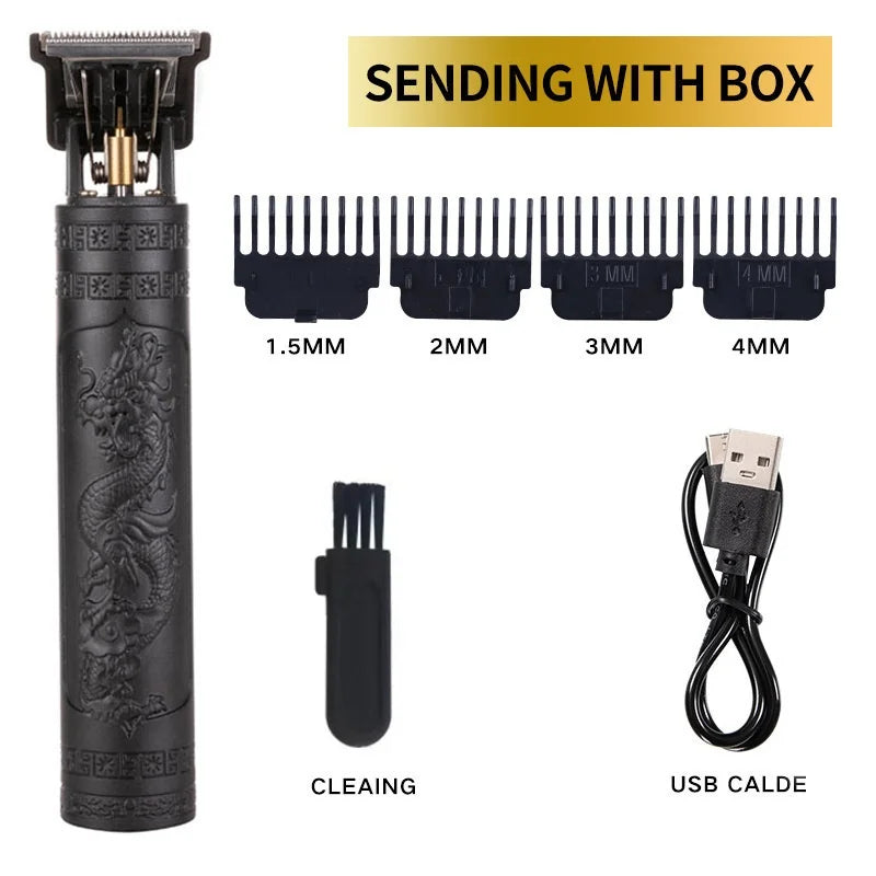 Hair Clippers Pet Grooming Tools  Shaving Machine Barber Scissors Head Carving Power Haircut Device Gold Lotus Brand