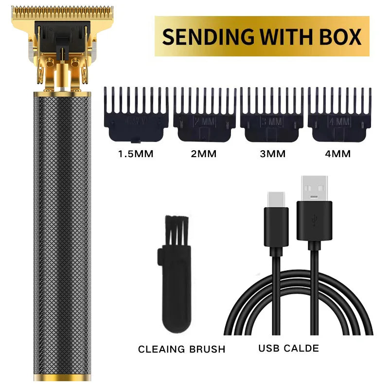 Hair Clippers Pet Grooming Tools  Shaving Machine Barber Scissors Head Carving Power Haircut Device Gold Lotus Brand