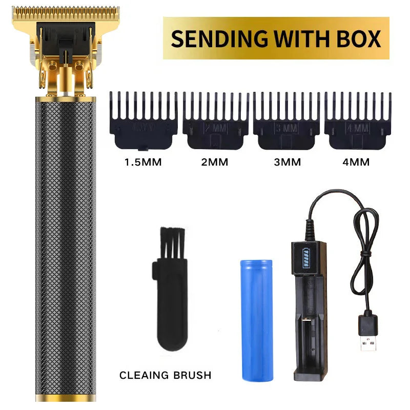 Hair Clippers Pet Grooming Tools  Shaving Machine Barber Scissors Head Carving Power Haircut Device Gold Lotus Brand